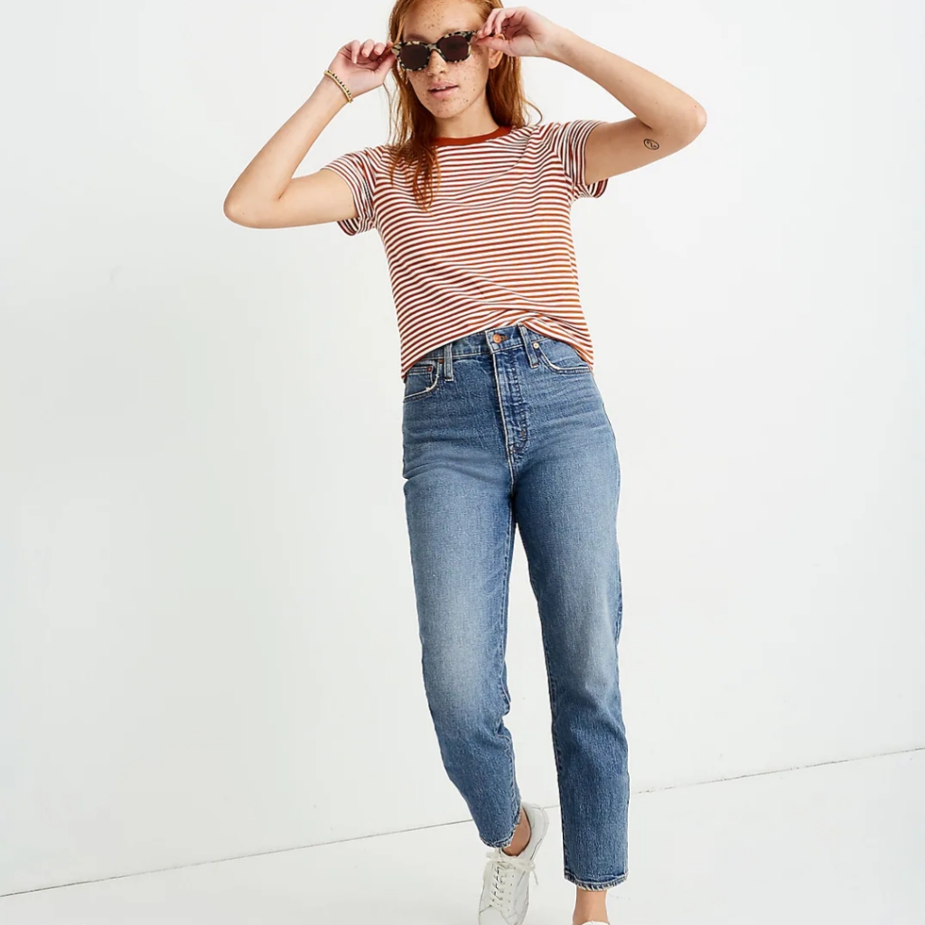 Madewell Classic Straight Jeans In Peralta Wash